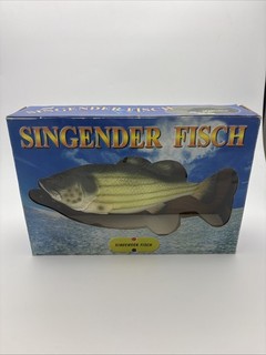 Deko singender Fisch Mit OVP / Original Verpackung