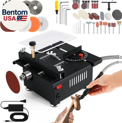Mini Small Multi-Functional Table-Saw - Portable Crafts Table Saw Speed Angle Cu