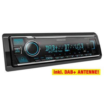 KENWOOD KMM-BT508DAB Auto Radioset für PEUGEOT Partner 1 & 2 ab 1996