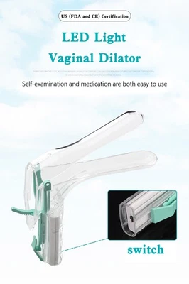 ARTUDATECH 🚀LED Female Privates Vaginal Speculum Illuminated Vaginal Expander With Light