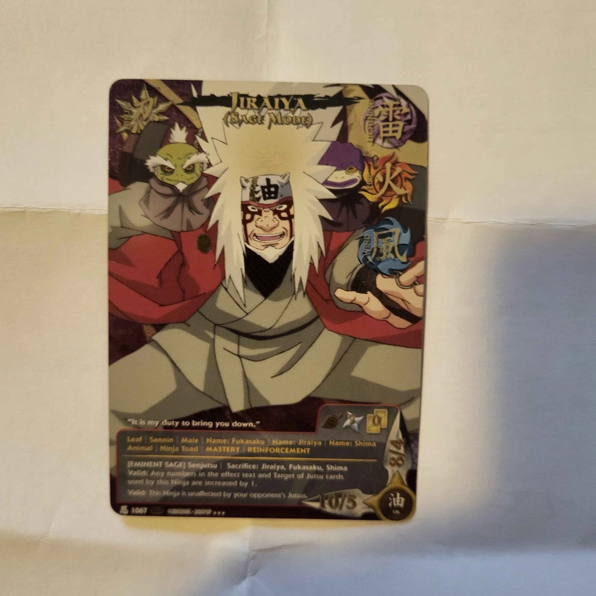 Bandai Individual Collectible Naruto CCG Card Games for sale | eBay