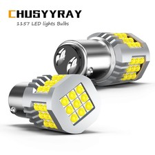 2 X 1157 50w High Power Chip Led White Turn Signal Brake Light Bulbs 6000k 2 X 1157 50w High Power Chip Led White Turn Signal Brake Light Bulbs 6000k