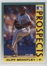 1992 Fleer Prospects Wrong Back ( Back) Jimmy Jones Cliff Brantley #438 0kb5