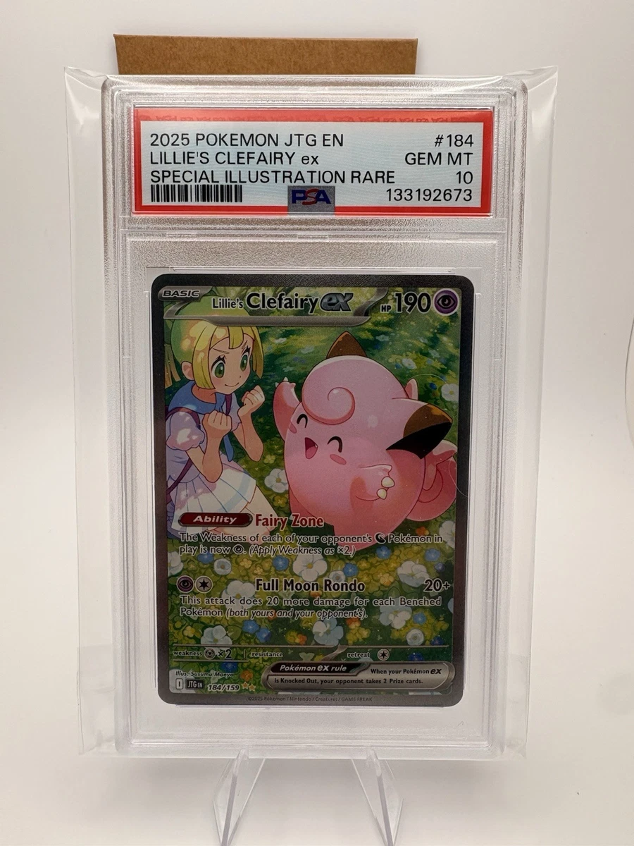 Lillie's Clefairy Ex Pokémon TCG Cards for sale | eBay
