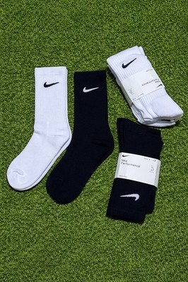 Pack 6 Pares Socks Nike Performance 42-46 White Noir