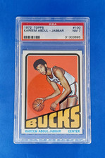 1972 Topps  #100 Kareem Abdul-Jabbar   NM PSA 7    HOF  All-Time Great