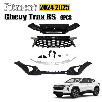 Front Bumper Cover Grille Assembly Grill For Chevy Trax RS 2024 2025