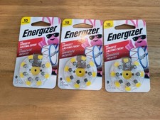 Energizer-Size 10 Hearing Aid Batteries AZ10DP-8 Per Pack/24 Total EXP 11/28/26