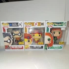 Funko Pop! Heroes DC Hot Topic Exclusive Red Wing Robin Kid Flash Ivy 3-Pack