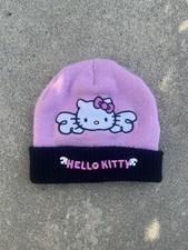 2000 s hello kitty embroidered wings angel beanie
