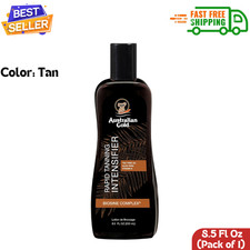 Australian Gold Rapid Tanning Intensifier Lotion, 8.5 Fl Oz With Tea Tree Oil.