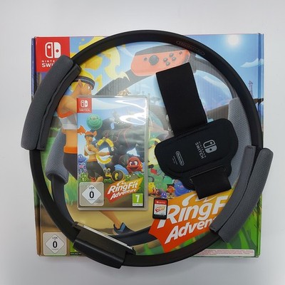 Nintendo Switch Ring Fit Adventure Spiel Fitnessspiel mit Ring-Con & Beingurt