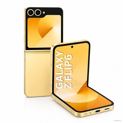 Samsung Galaxy Z Flip6 5G 256GB 12GB SM-F741U/B Yellow    -> 3 Jahre Gewähr