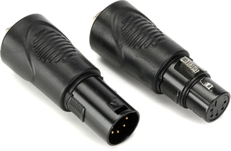 Accu-Cable ACRJ455PSET 5-pin DMX to RJ45 Adapter Set