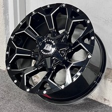 18 Ipw 950 Gloss Black Milled Wheels Rims Fits Chevrolet Chevy Avalanche Ls Lt 18 Ipw 950 Gloss Black Milled Wheels Rims Fits Chevrolet Chevy Avalanche Ls Lt