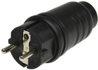 Chilitec Schutzkontakt-Gummistecker FüR AußEn 250V/16A, IP44