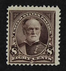 CKStamps: US Stamps Collection Scott#257 8c Sherman Unused NG