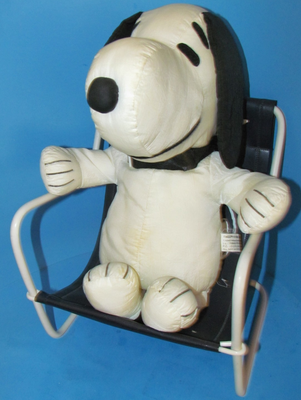 Vtg Peanuts 1968 Rare Snoopy Plush & 1958 Lounge Chair 15 & 11