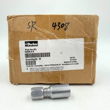 25 Pack Parker 10656-4-4 Hydraulic Fitting 56 Series JIC 37