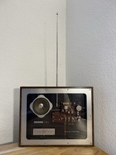 MAXIMAL TR2 AM/FM Wandradio Antik Look Vintage Radio Wandbild
