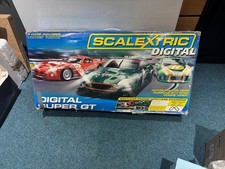 Scalextric Digital Super GT Boxed Set - Aston Martin - Porsche - Dodge - C1201