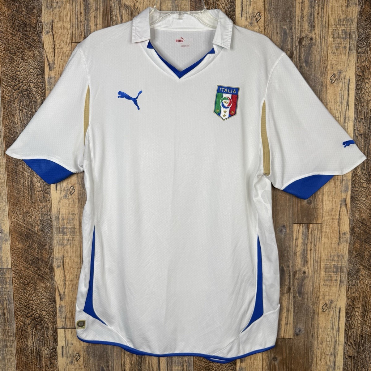 Italy Italia 2010-11 Away Soccer Football Jersey Puma Men's