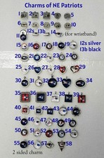 Sale from 2-4pcs beautiful charms of NE Patriots NFL Champion Football team