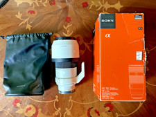 Obiettivo Sony 70-200mm attacco E full frame