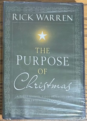 Rick Warren ~ The Purpose of Christmas ~ DVD ~ Brand New ~ Factory Sealed