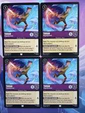 Disney Lorcana Winterspell Playset Of 4 44 Taran-Magically Armed