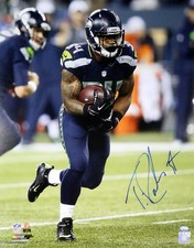 Thomas Rawls Autographed Signed 16x20 Photo Seattle Seahawks MCS Holo