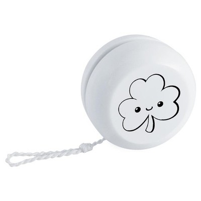 'Cute Lucky St. Patrick's Day Clover' Retro Style Yo-Yo (YY00054732)