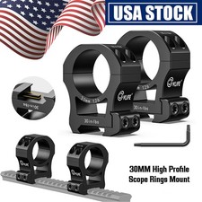30mm High Profile Optic Rifle Scope Rings Mount for Picatinny Mount Heavy Duty