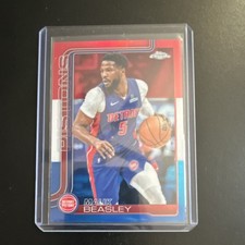 2025-26 Topps Chrome Malik Beasley #36 Detroit Pistons NBA Basketball Card