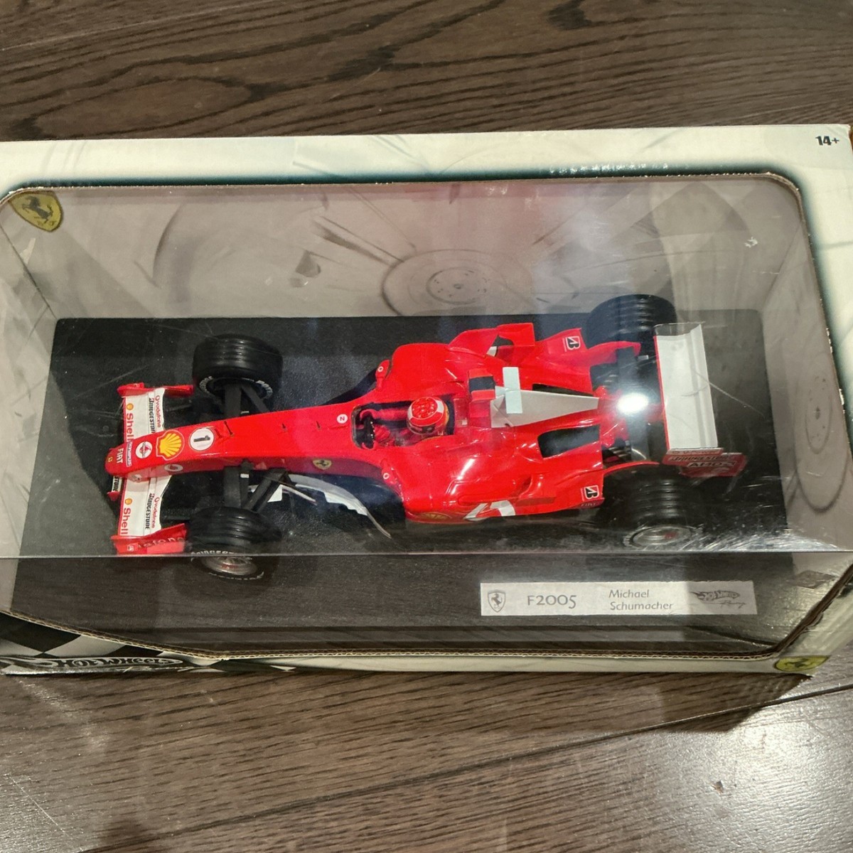 Michael Schumacher F2005 1 18 Mattel Hot Wheels Racing Diecast