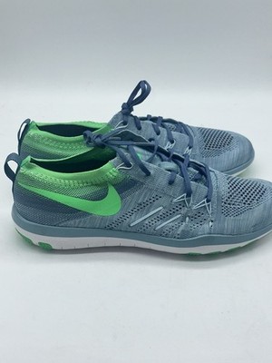 Size 11.5 - Nike Free TR Focus Flyknit Mica Blue W 844817-402 New No Box