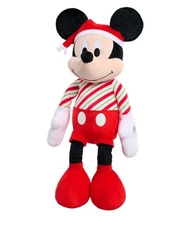 Disney Just Play Holiday Classics Christmas Large Plush Toy Mickey Mouse 19" NWT