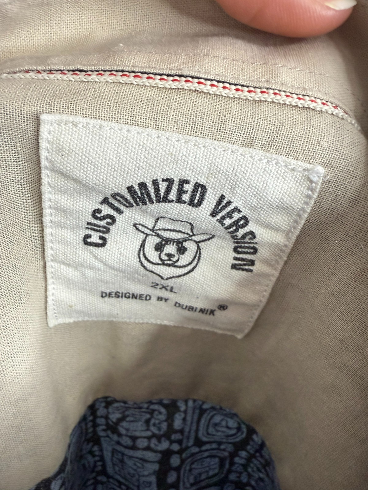 Customized Version Men's Patterned Short Sleeve B… - image 3