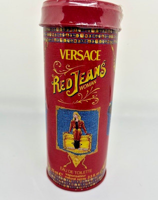 NIB Versace Red Jeans Woman Eau de Toilette Perfume 2.5 fl oz