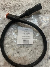 4 Pin DT Deutsch 2ft Extension cale 16 AWG , Tin coated (DT06-4s to  DT04-4p)