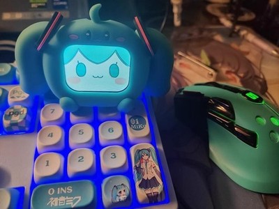 Hatsune Miku CUBE FACE Wireless Earbuds Touchscreen Case Limited