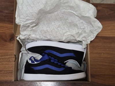 Vans Cruze Too CC Black Blue Low Top Sneakers Men s Shoes Retro Style Mens 7
