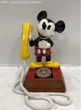 Vintage American Telecommunications Corporation The Mickey Mouse Phone UBM8000
