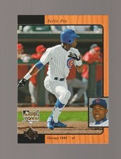 FELIX PIE 2007 SP Rookie Edition #250 Chicago Cubs Card MLB Baseball Upper Deck. rookie card picture