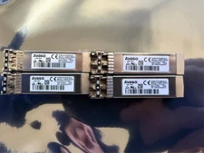 Lot of 4 - Avago AFBR-57G5MZ-EL5 32GBASE-SW SFP+ 850NM SW FC Transceiver Module