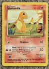 GERMAN Charmander -Glumanda- VINTAGE 46/102 1999 POKEMON Pokémon Card LP