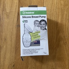 Haakaa Manual Breast Pump 4oz/100ml, New Style Silicone Manual