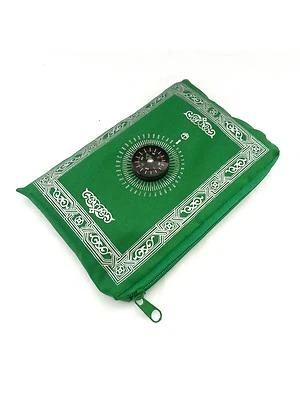 Pocket-Gebetsteppich für unterwegs Reisegebetsteppich Kompass Gebet Namaz Islam - Bild 1 von 3