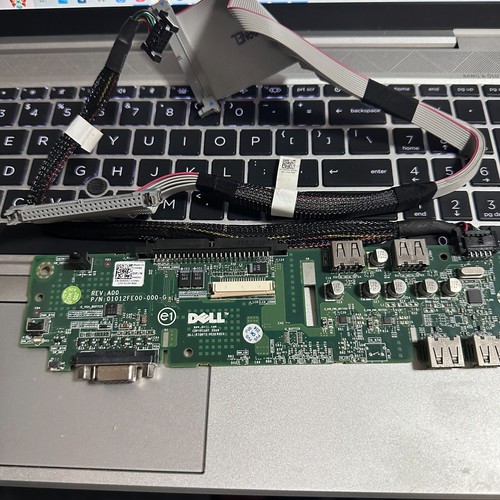 DELL 0H655J H655J POWEREDGE R410 SERVER FRONT USB VGA PANEL - Picture 5 of 5