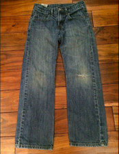 Boys LEVIS 514 Slim Straight Jeans Blue 10 Reg. 25x25